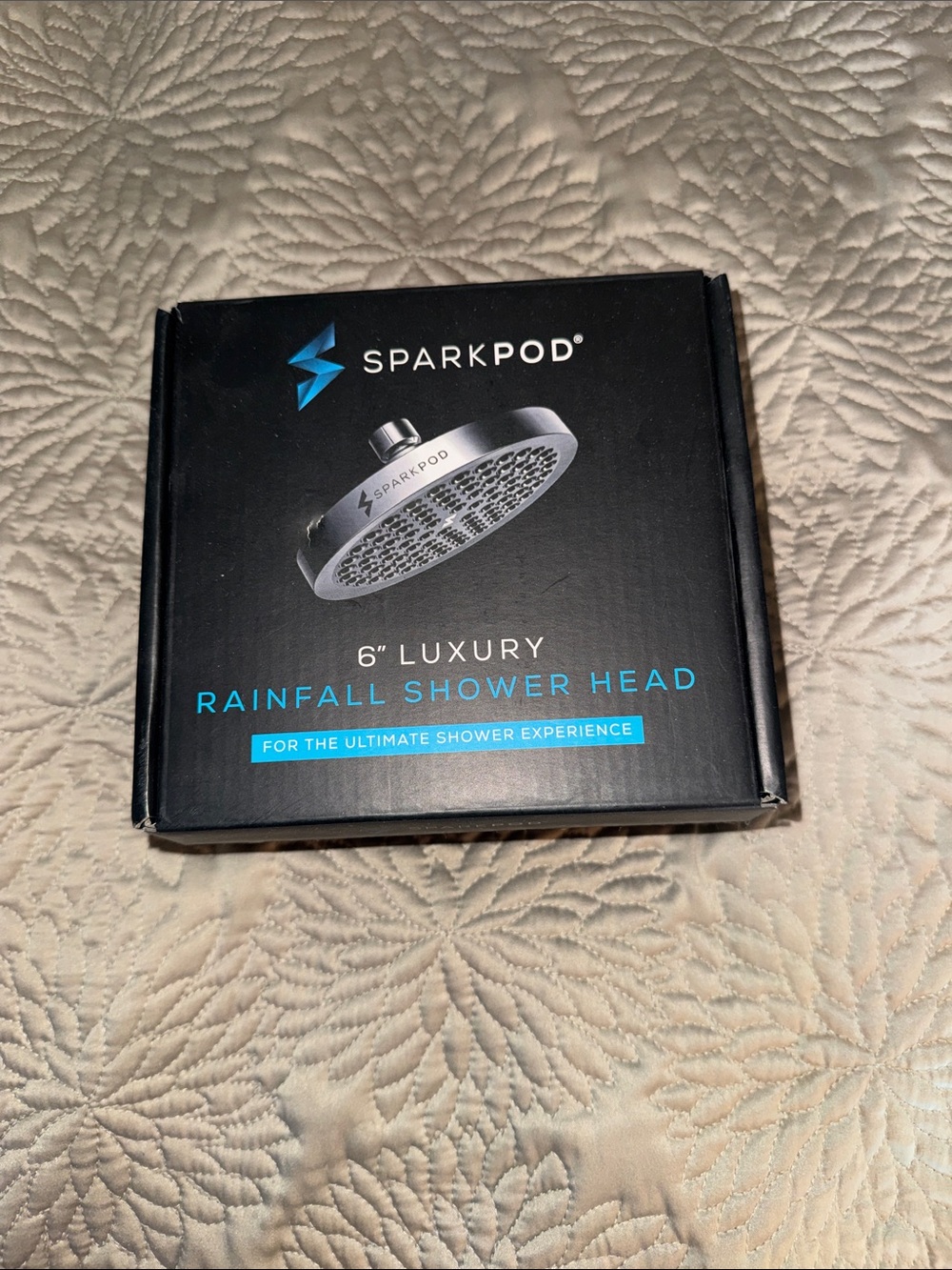 6" Luxury Rainfall Shower Head